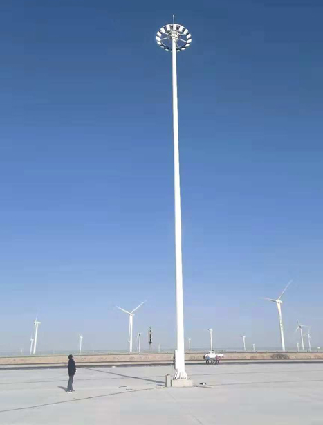 瓜州高速路服务区察雅高杆灯项目