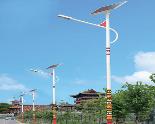 察雅民族特色路灯